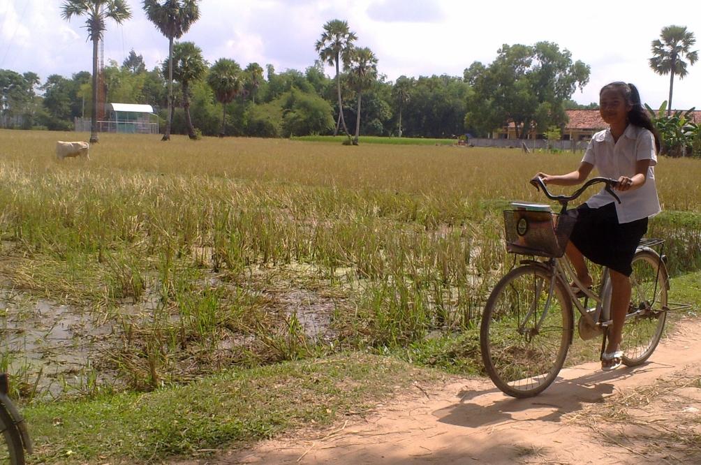 Kambodžan maaseutua