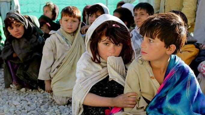 Lapsia Afganistanissa.